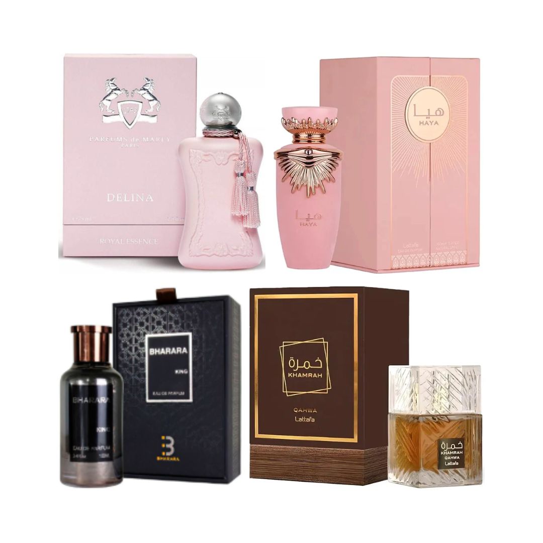 4 PERFUMES EN ESTUCHE PROMO